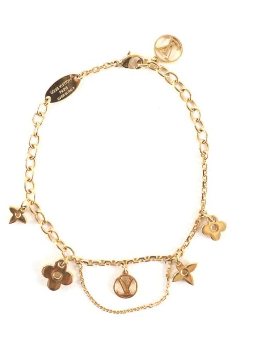 Louis Vuitton M1485 a Bracelet Blooming Circle Monogram Flower - Picture 3 of 10